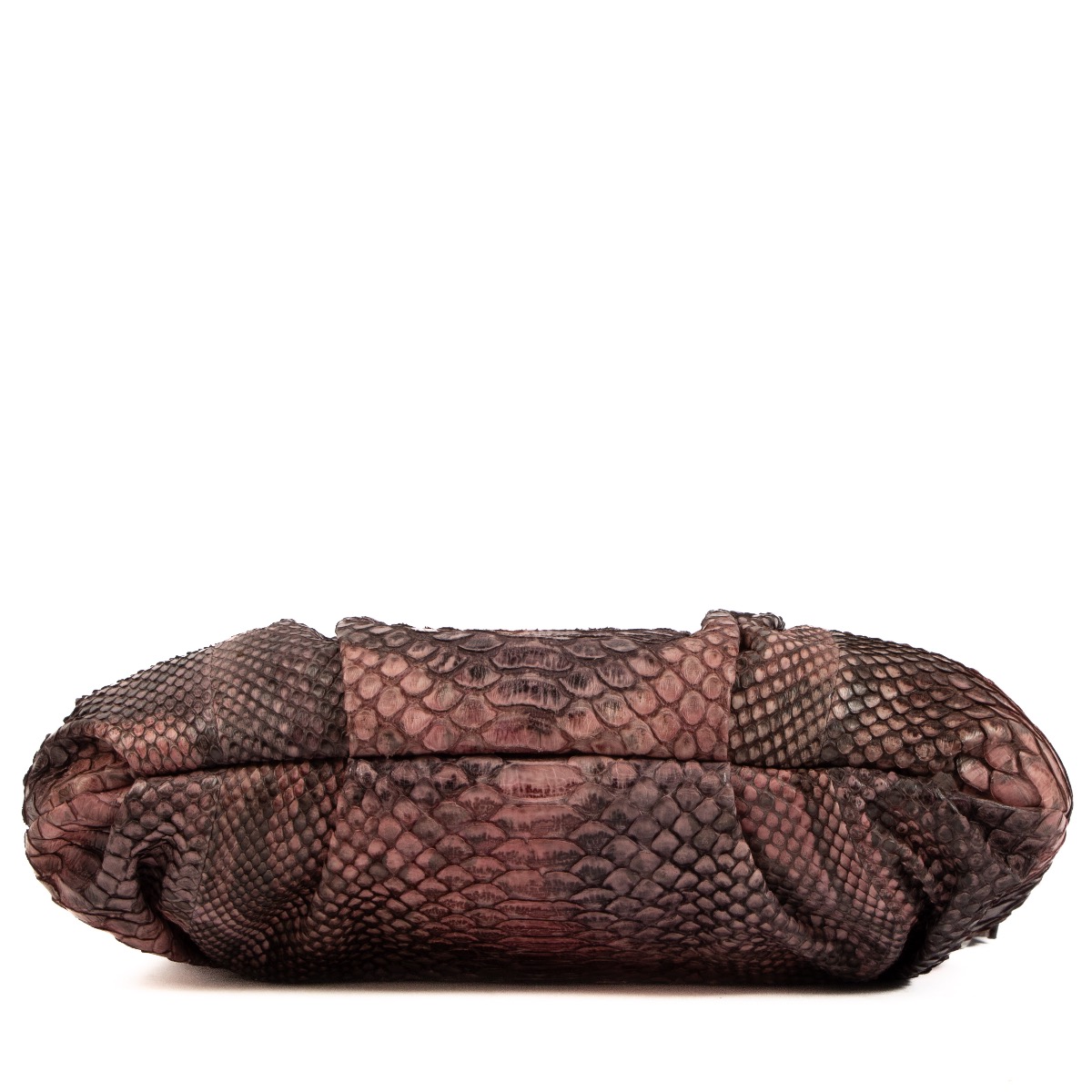Python clutch bag Prada Black in Python - 45577990
