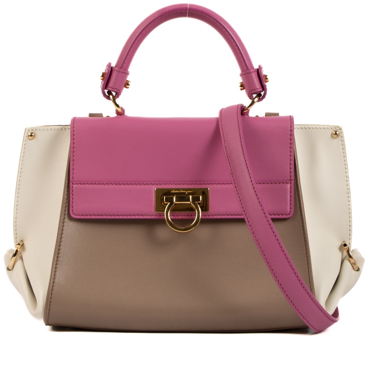 Ferragamo Multicolor Small Sofia Handbag ○ Labellov ○ Buy