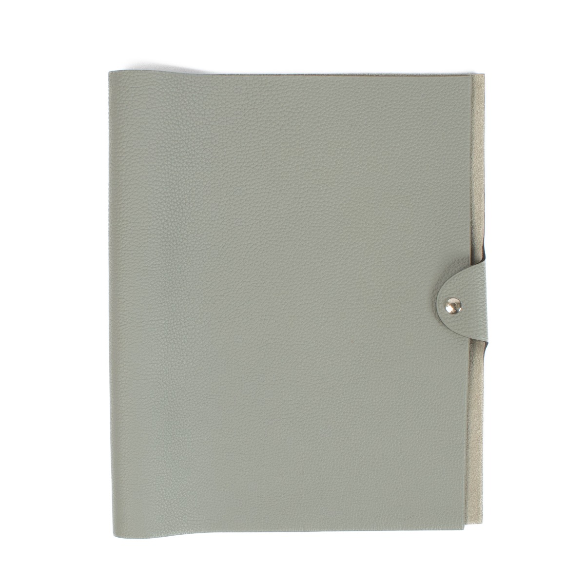 Hermès Grey Ulysse MM Notebook Cover ○ Labellov ○ Buy and Sell