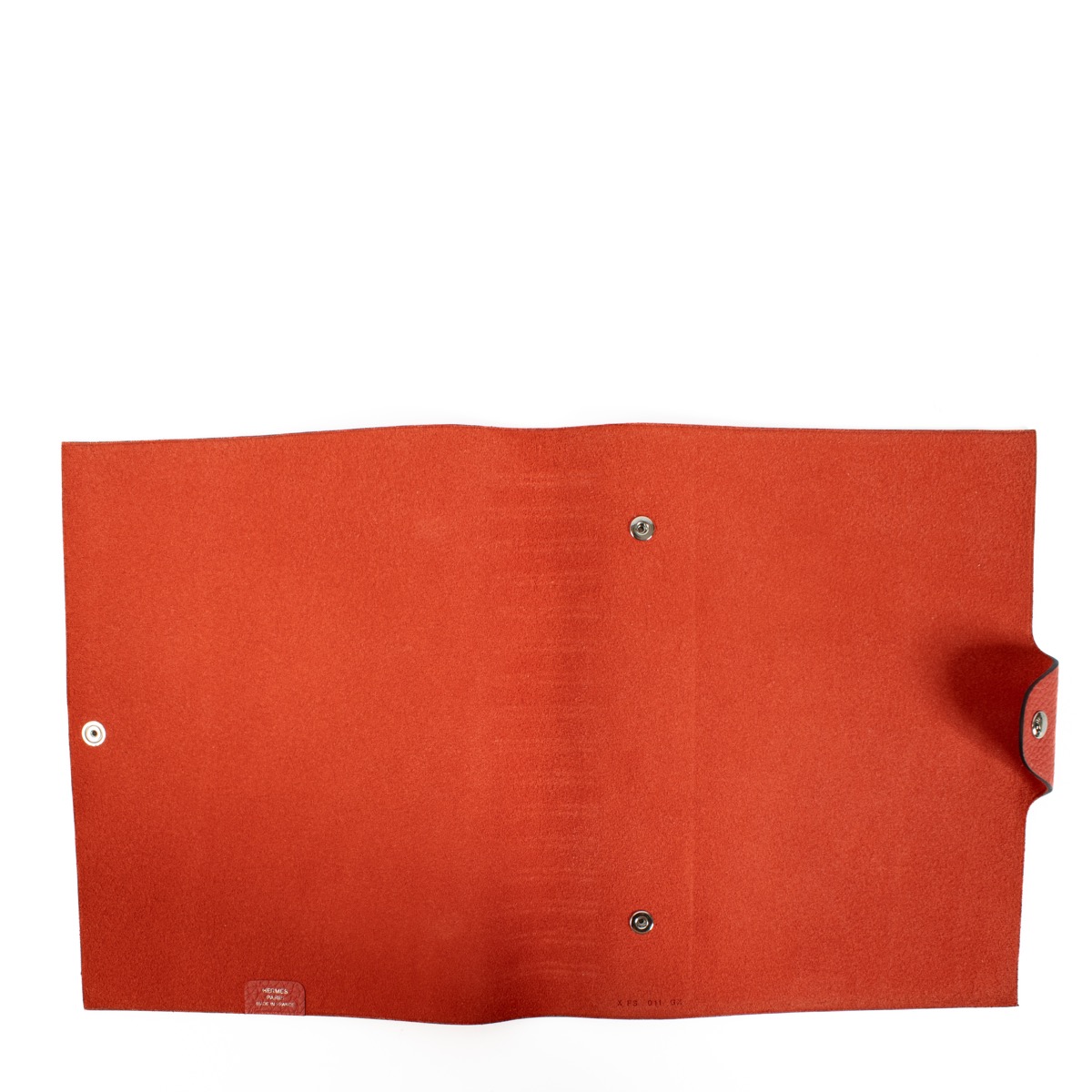 Hermès Red Ulysse MM Notebook Cover ○ Labellov ○ Buy and