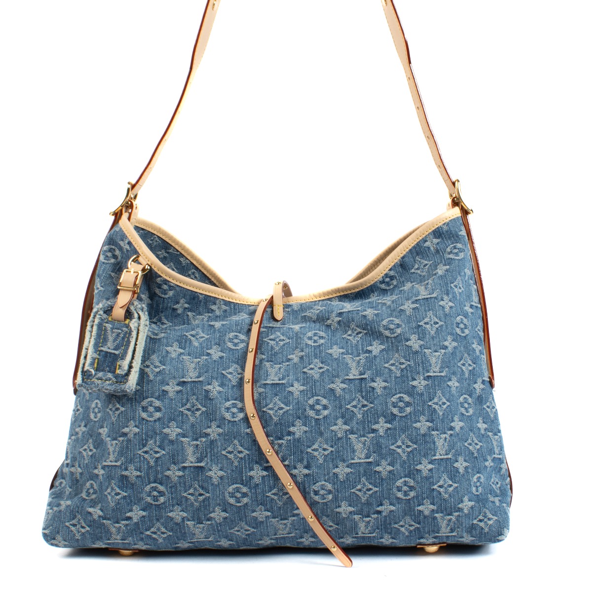 Louis Vuitton Monogram Denim Carryall MM Bag ○ Labellov Louis Vuitton Monogram Denim Carryall MM Bag ○ Labellov