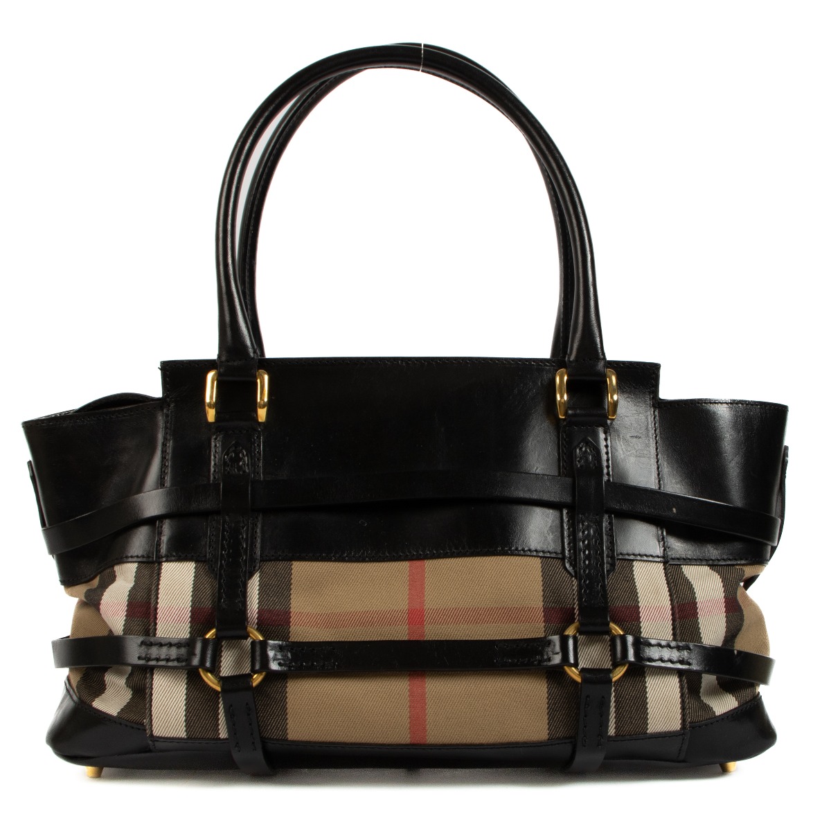 Burberry House Check Bridle Kent Bag Labellov Buy and Sell