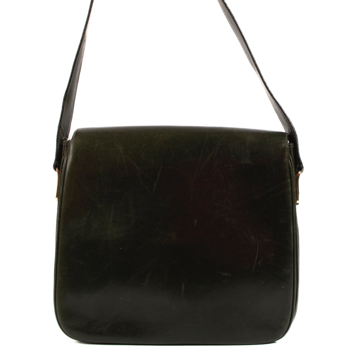 Celine Vintage Leather Shoulder Bag セリーヌ s-l400.jpg