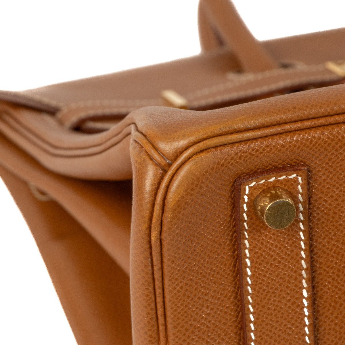 Hermès Haut à Courroies 32 Gold Courchevel GHW ○ Labellov Hermès Haut à Courroies 32 Gold Courchevel GHW ○ Labellov