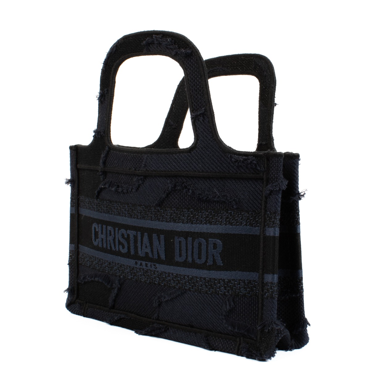 CHRISTIAN DIOR エコバッグ ネイビー CHRISTIAN DIOR エコバッグ ネイビー CHRISTIAN DIOR エコバッグ