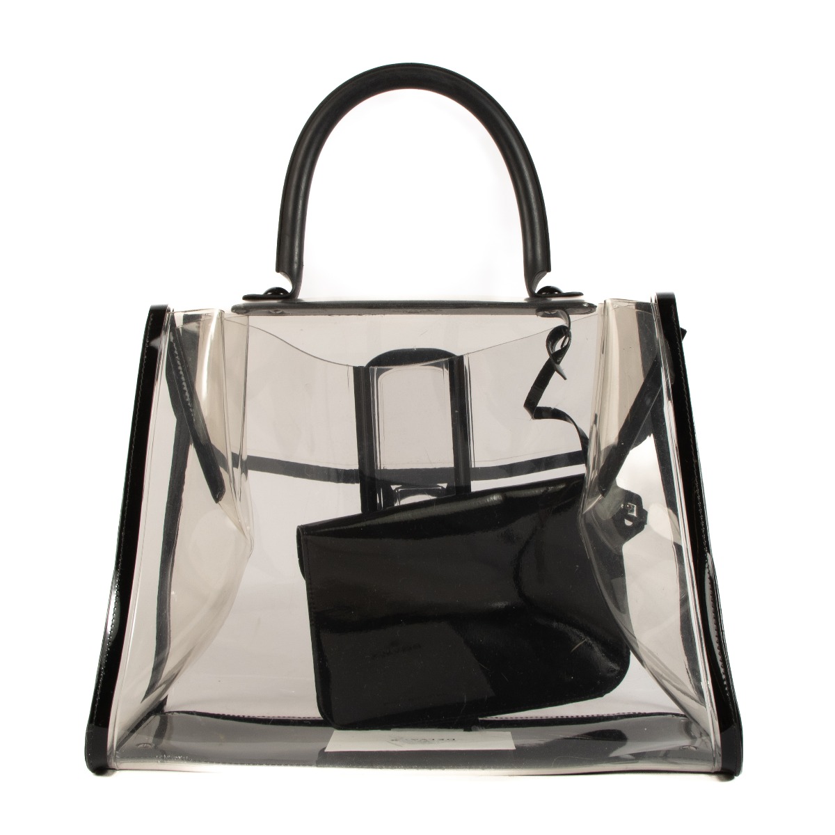 Delvaux Transparent PVC Brillant X Ray Bag Labellov Buy and Sell Authentic Luxury