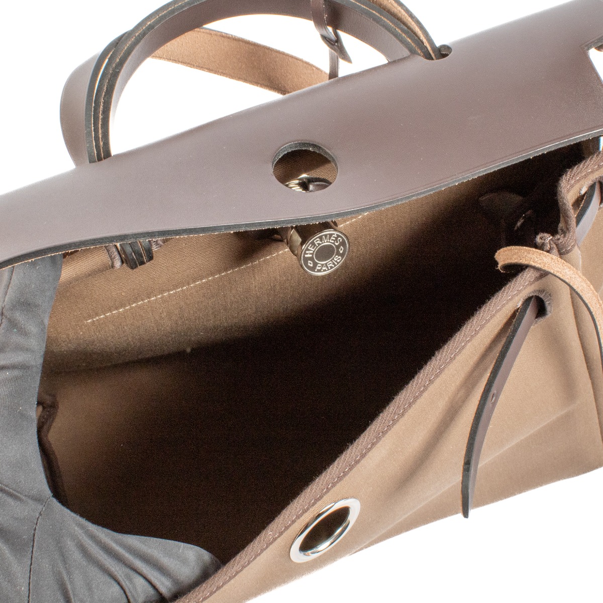 HERMES◆ Herbag a dos Zip retourne tilt Black◆ Hermes | Bags | 222 Brand New Hermes Herbag A Dos Zip