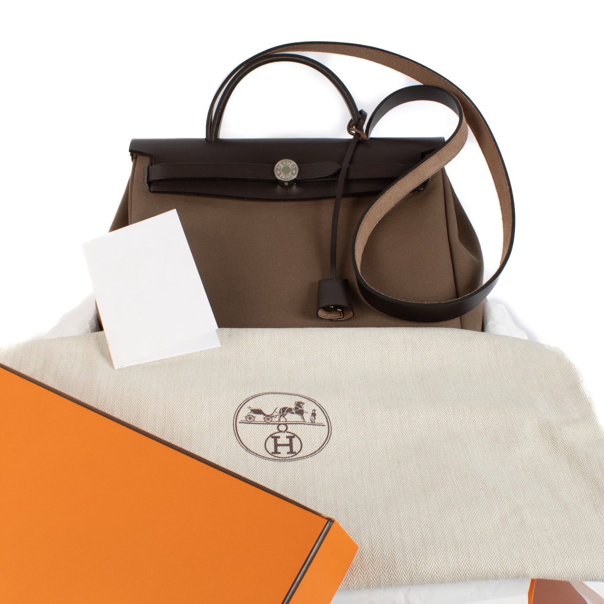 HERMES◆ Herbag a dos Zip retourne tilt Black◆ Hermes Black Herbag A Dos Zip Retourne Backpack – I MISS YOU