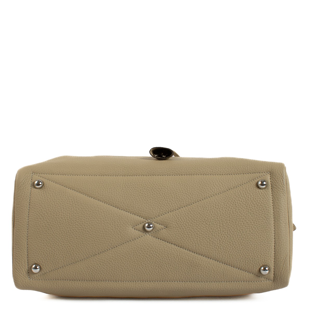 Hermes Victoria 35 Trench Clemence PHW Labellov Buy and Sell Authentic Luxury