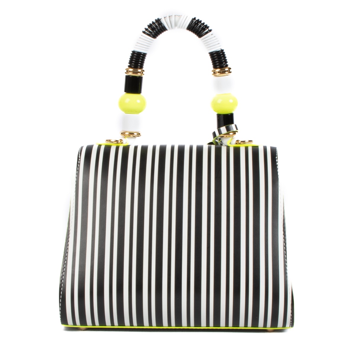 Delvaux Memphis Stripes Box Calf Brillant Mini Bag
