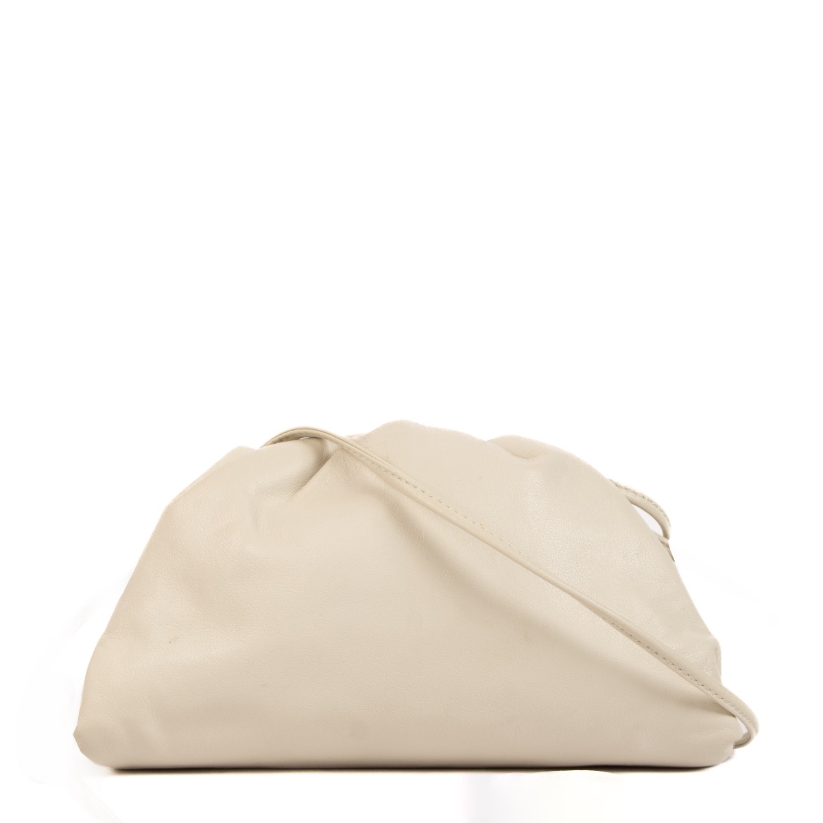 Bottega white pouch shop