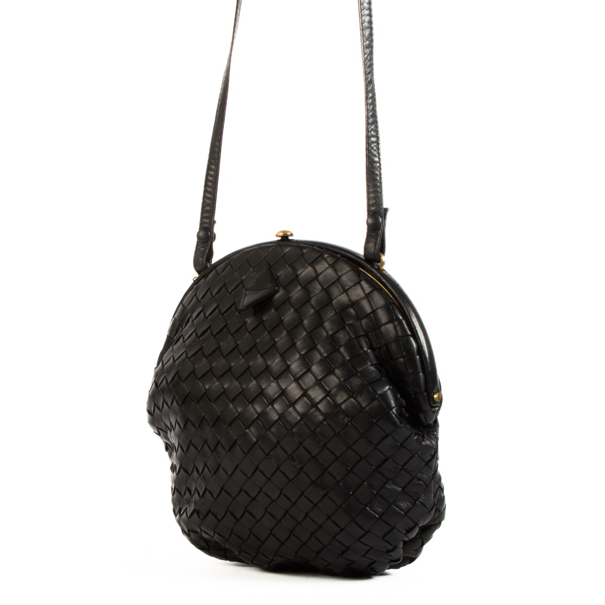 Bottega Veneta Black Crossbody ○ Labellov ○ Buy and Sell