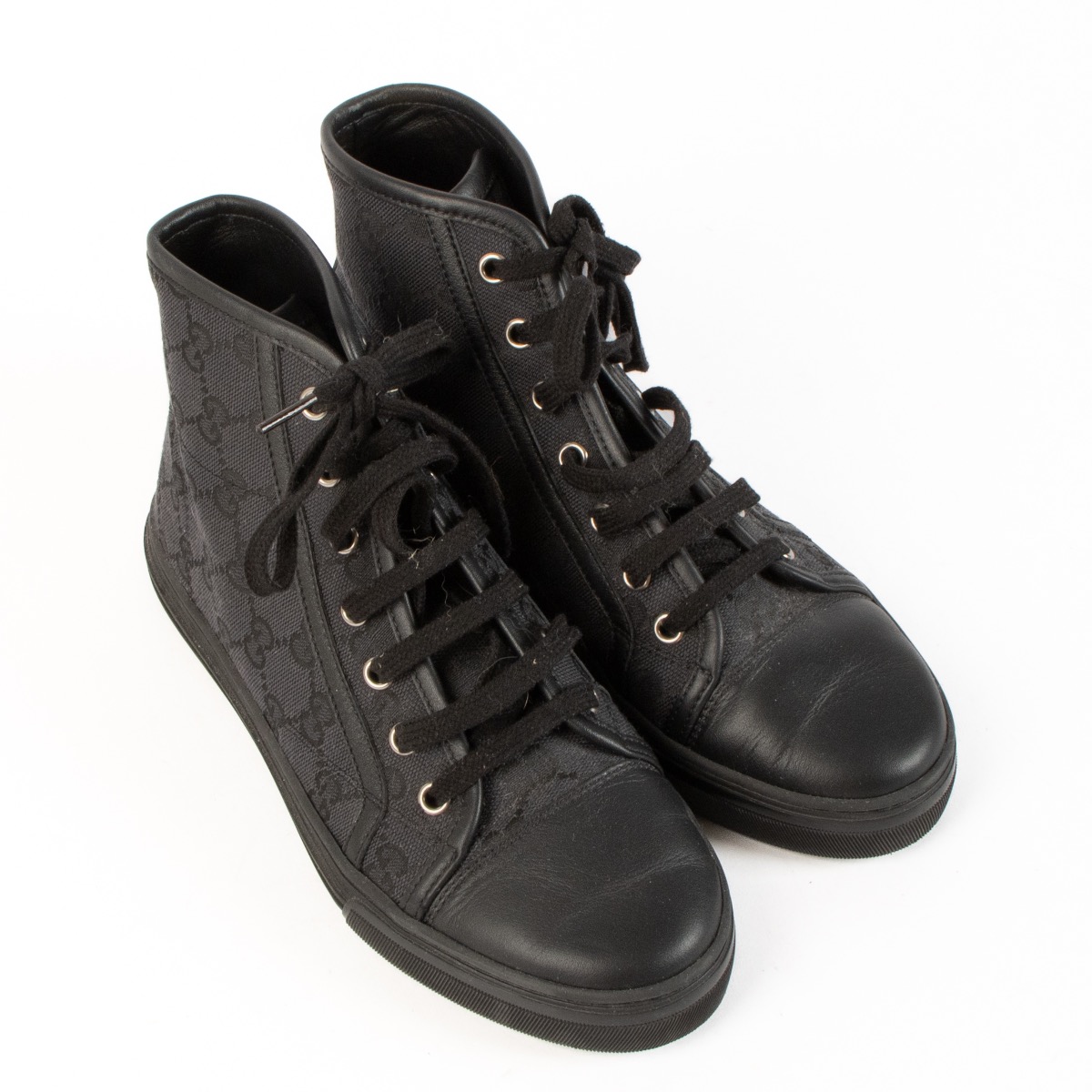 Gucci shoes high top black shop