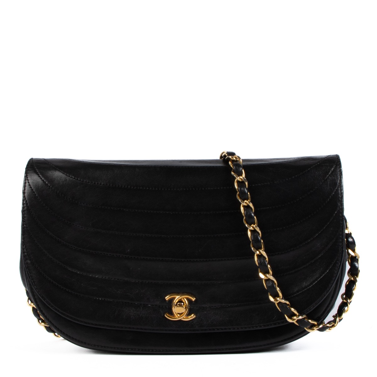 Chanel half moon flap bag online