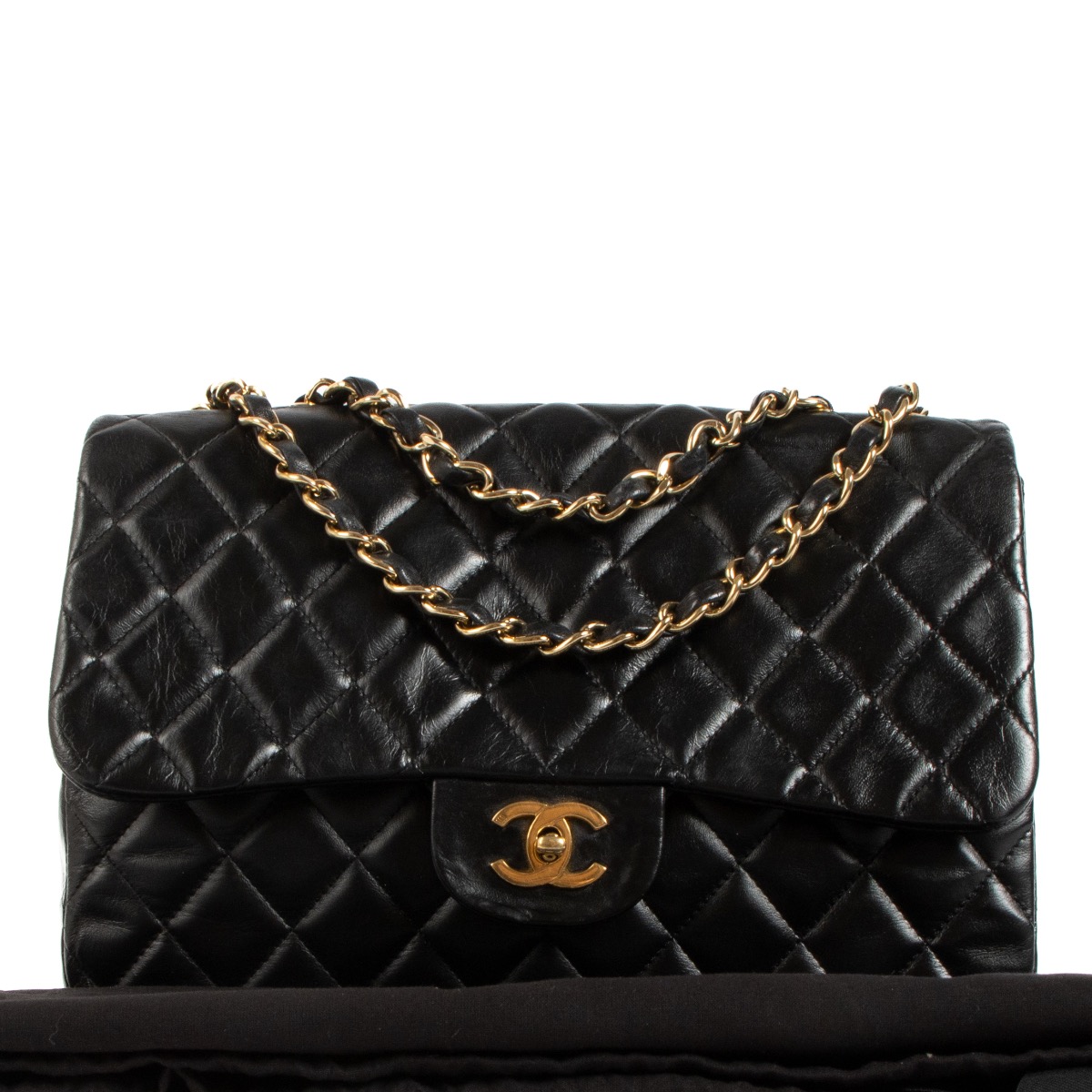 CHANEL ロンT ブラック Chanel Black White Tweed Absolute Bag | Consign of the Times ™