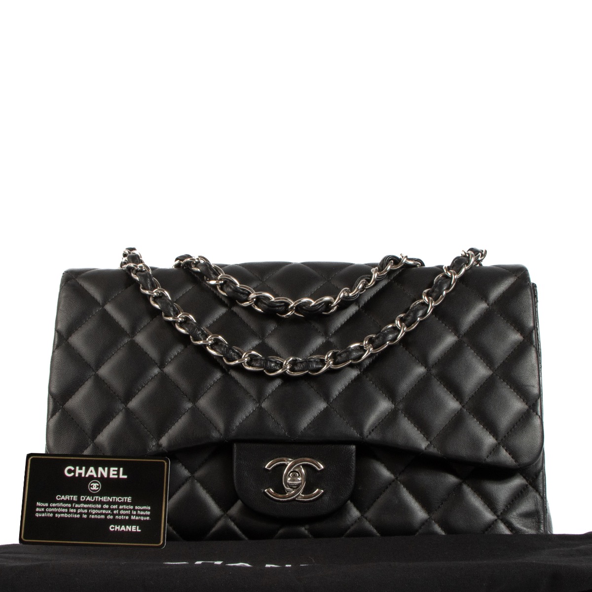 Chanel mini flap bag clearance silver hardware