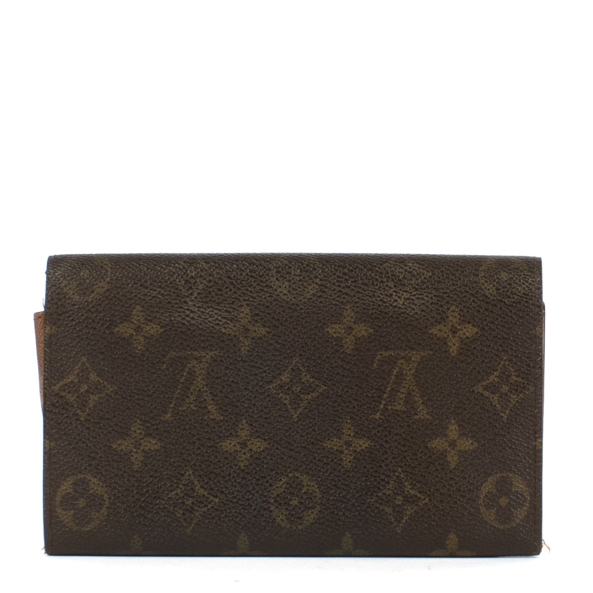 【希少】 LOUIS VUITTON 2006 Leather Sarah Wallet ウォレット Louis Vuitton 2006 Monogram Groom Portefeuille Sarah Wallet