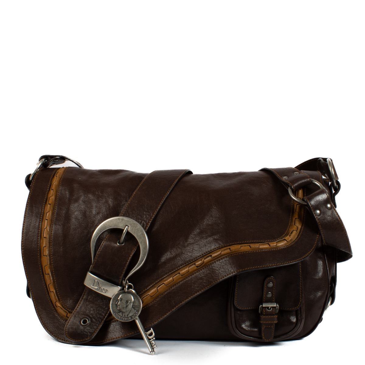 Dior saddle bag large clearance