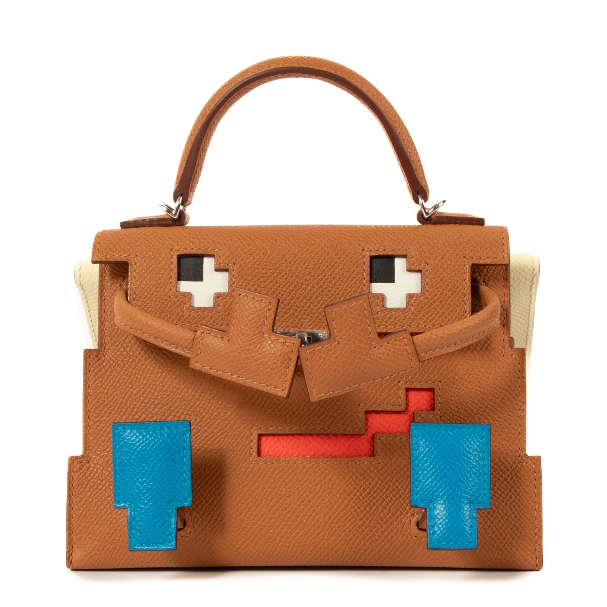 Hermès Kelly Doll Picto Gold/Zanzibar/Field/Milton Epsom PHW