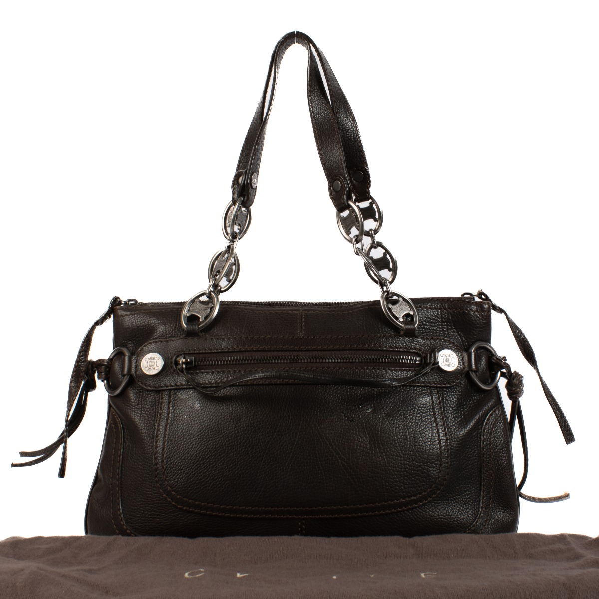 CELINE(セリーヌ) Drum-shaped mini Boston bag/ドラム型ミニ
