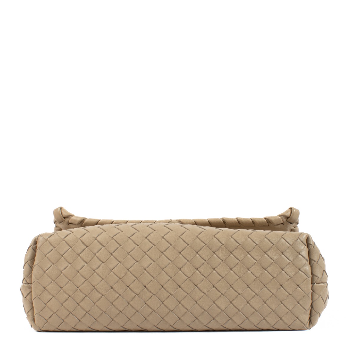 【Milk】bottega veneta Bottega Veneta Milk White Leather Zip Around Tote Bag