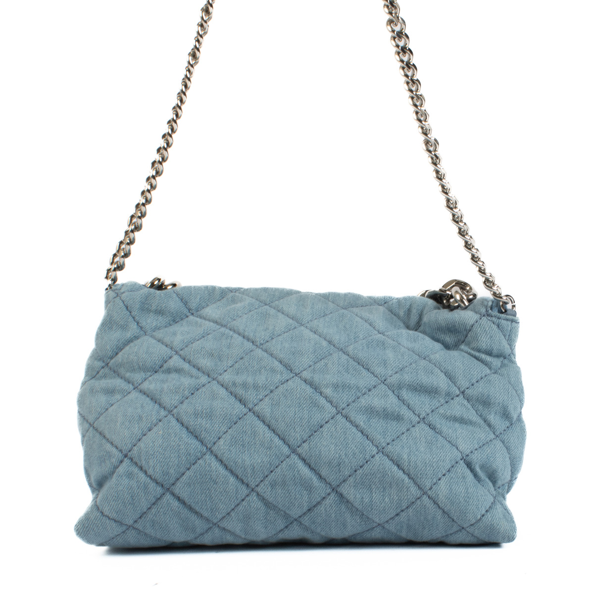 Stella McCartney Blue Denim Beckett Crossbody Bag