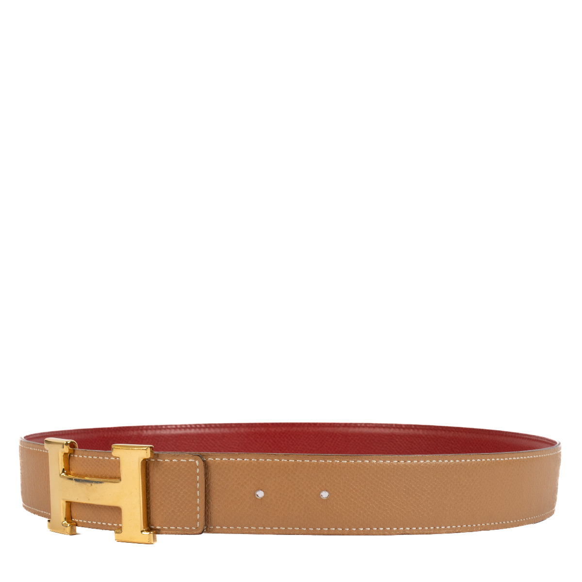 最上の品質な ll12317_hermes_gold_red_leathe 洋楽