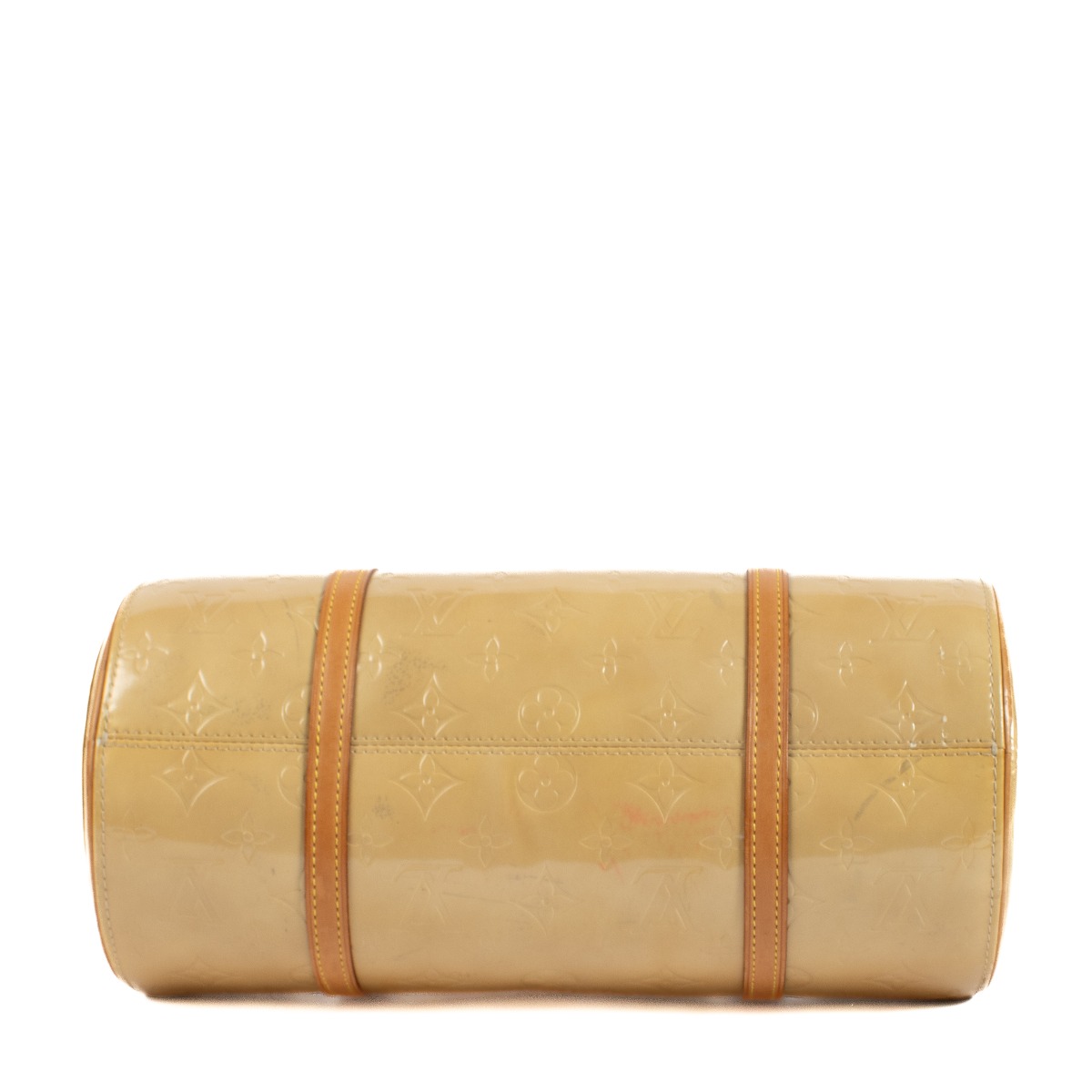 Louis Vuitton Beige Monogram Vernis Papillon Bag Labellov Buy and Sell Authentic Luxury