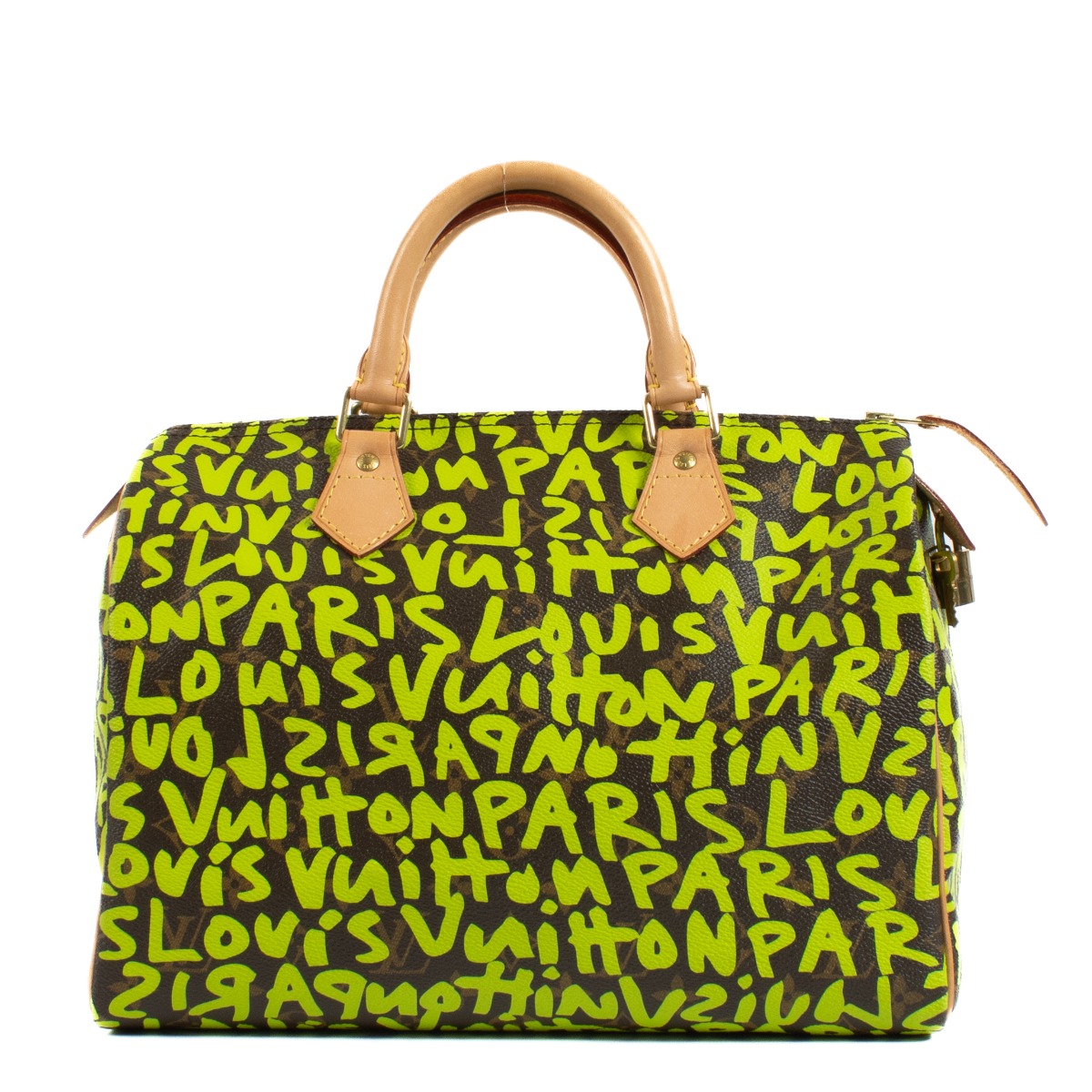 Louis Vuitton Stephen Sprouse Green Graffiti Monogram Speedy