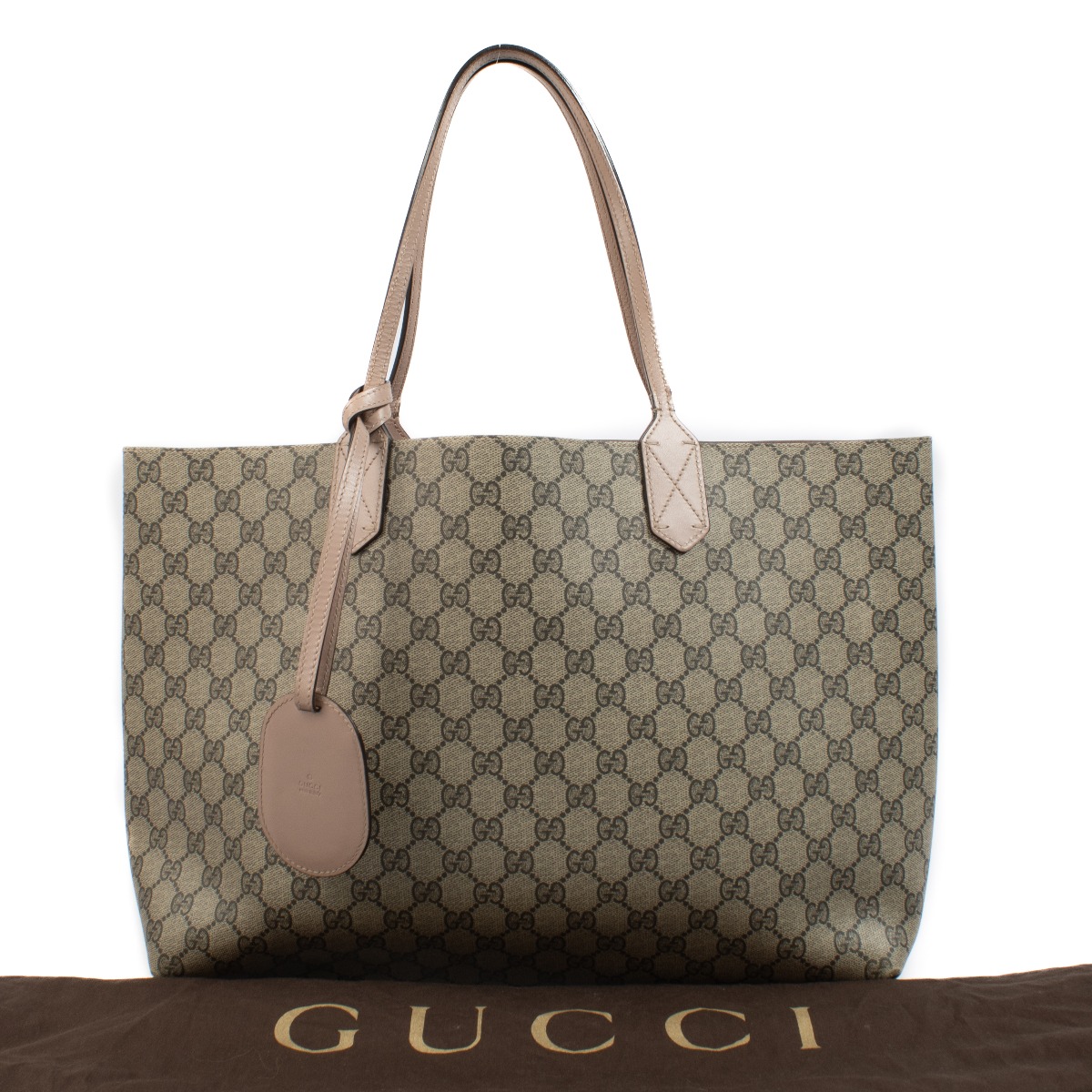 Gucci GG Supreme Reversible Tote Bag ○ Labellov ○ Buy and Sell