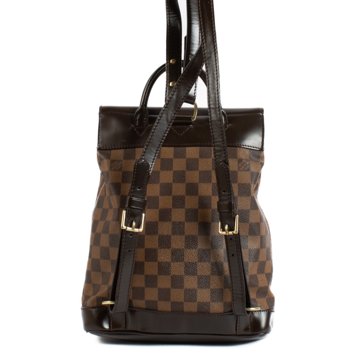 Louis Vuitton Damier Ebene Soho Backpack Labellov Buy and Sell Authentic Luxury