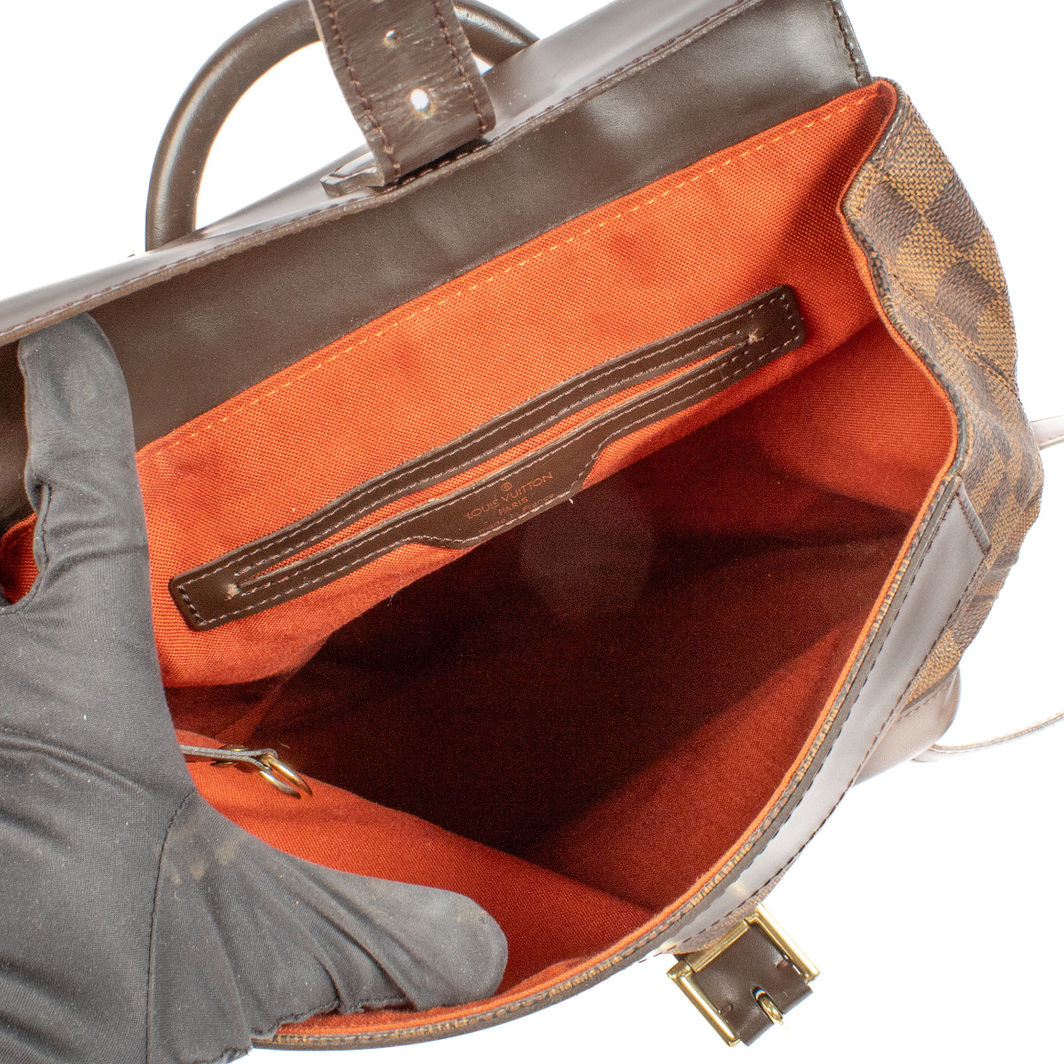 Damier ebene backpack cheap