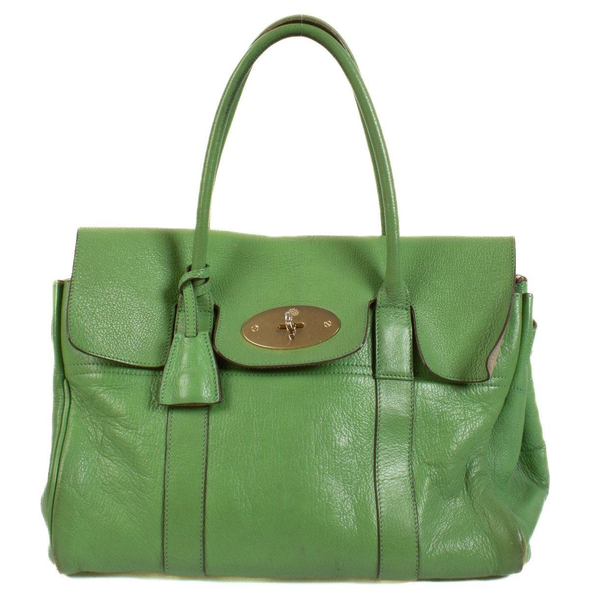 Mulberry 22SS Heritage Bayswater Small レザートートバック Mulberry 22SS Heritage Bayswater Small レザートートバック