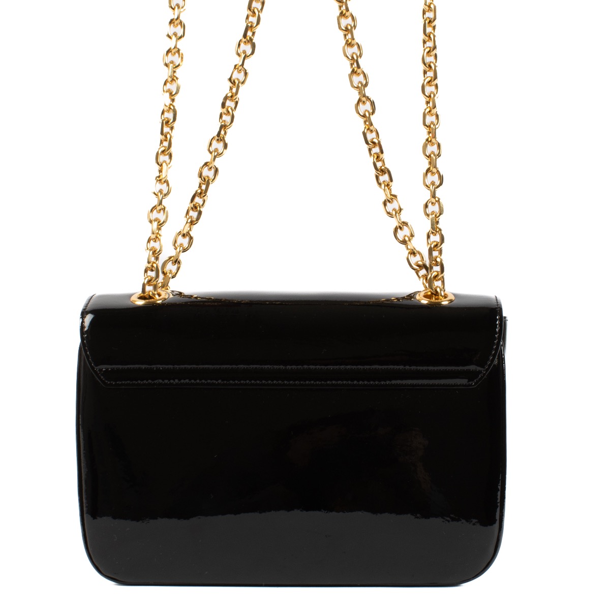 Celine Black Patent Leather Medium C Bag ○ Labellov ○ Buy