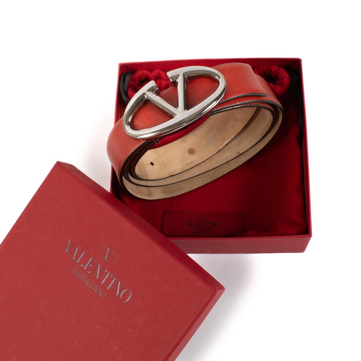 RED VALENTINO,サイズ　35(22.5) VALENTINO GARAVANI Calfskin Rockstud Untitled Open Sneakers