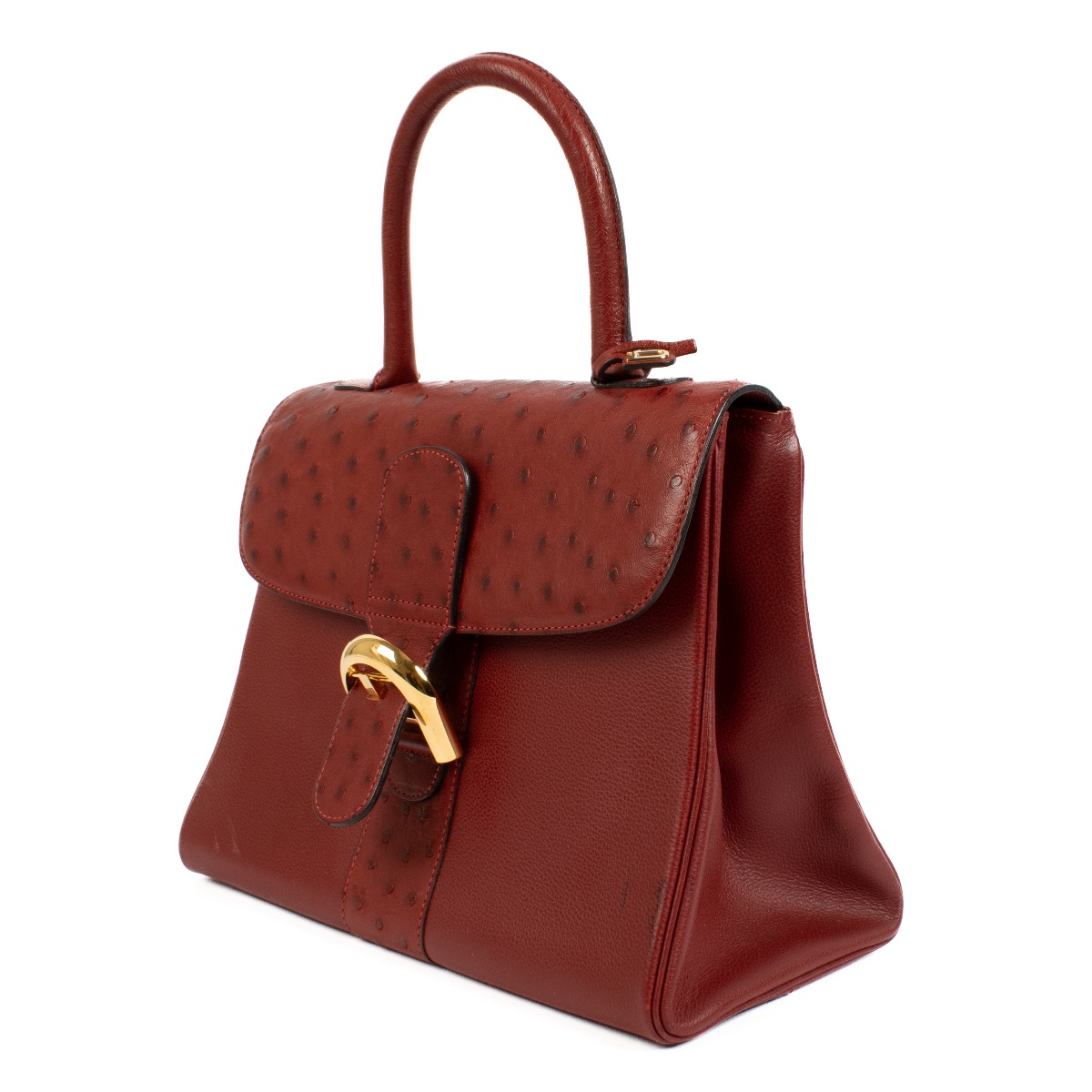 DELVAUX Brillant MM ロデオカーフ バッグ AA0483AAU0 ll13562_delvaux_red_leather_os