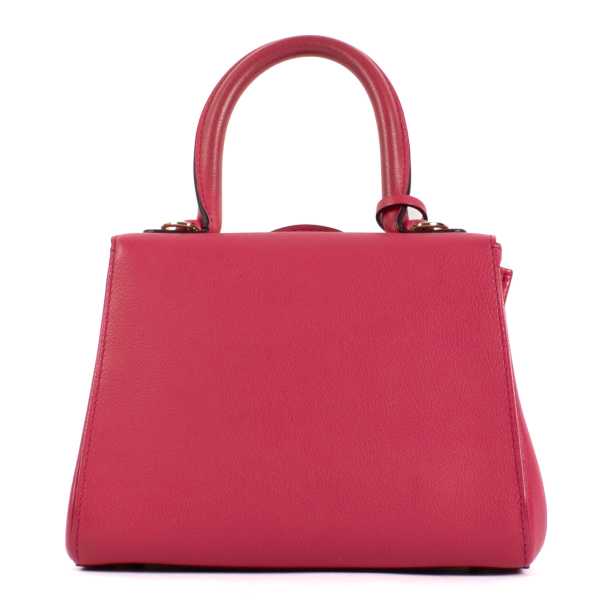 ハンドバッグ DELVAUX Brillant mini silk pink Delvaux Brillant MIni Pink Nakuru + Strap ○ Labellov ○ Buy