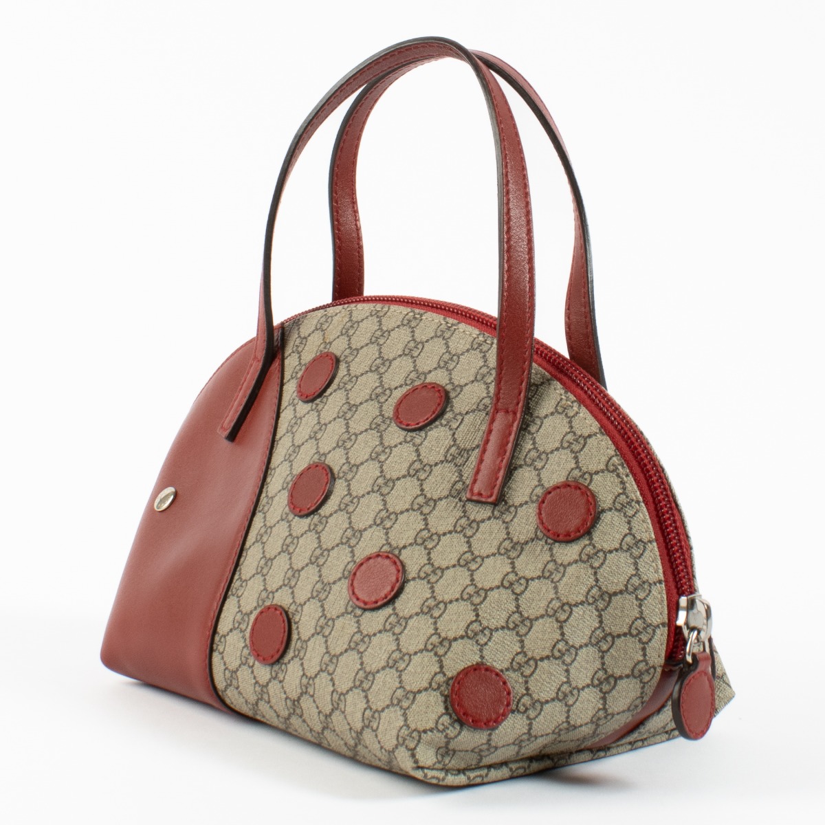 GUCCI kids ポシェット GUCCI Kids GG Supreme Canvas Shoulder Bag Green 664145