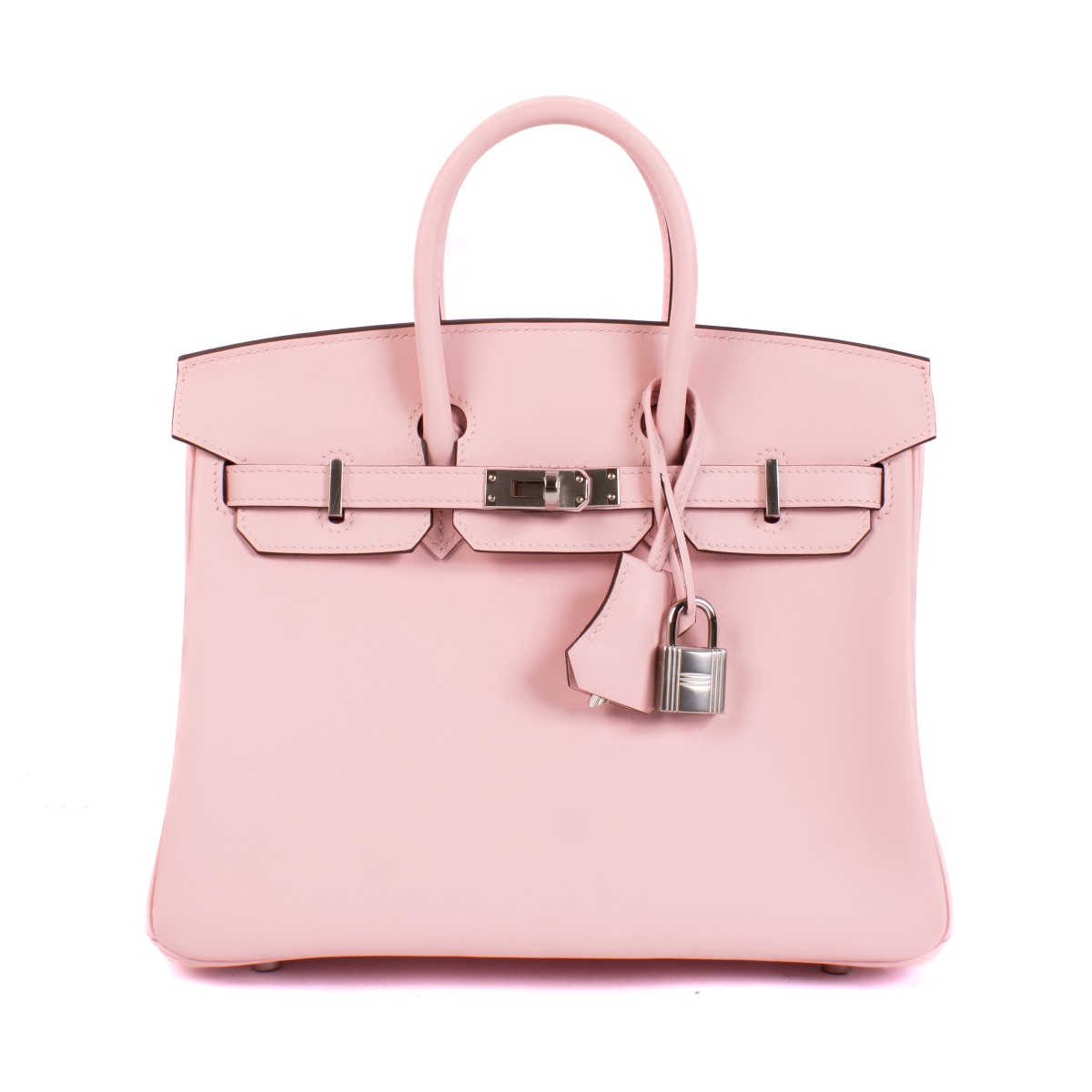 贈り物にも♪【HERMES】ラベット バイス バーサ Hermès Birkin 25 Rose Sakura Swift PHW ○ Labellov ○ Buy
