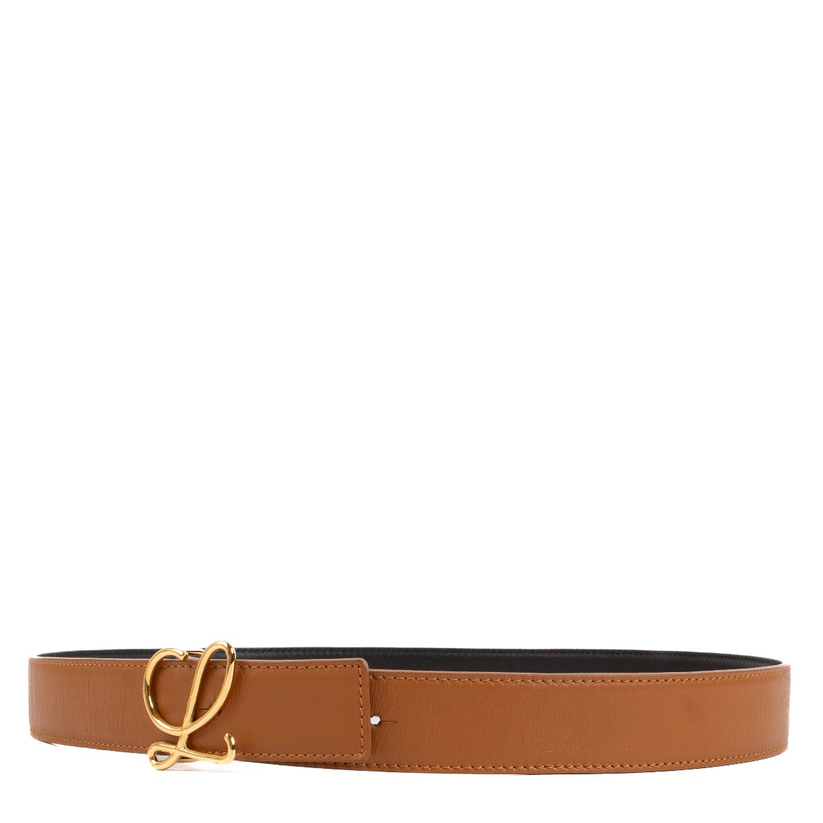 ベルト LOEWE CARAMEL LEATHER BELT Loewe Anagram Leather Belt