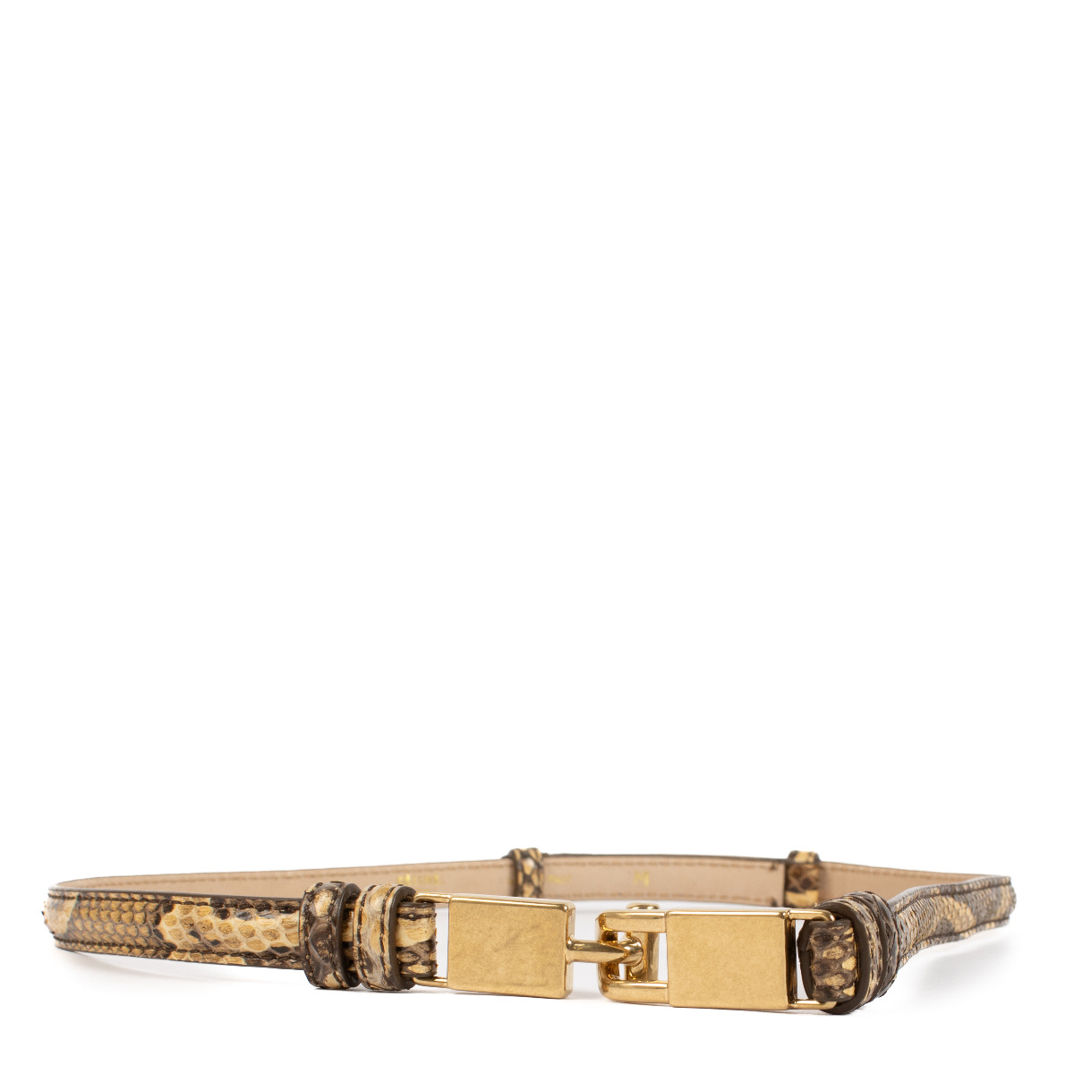 Celine Python Lock Belt - size M ○ Labellov ○ Buy and Sell Celine Python Lock Belt - size M ○ Labellov ○ Buy and Sell