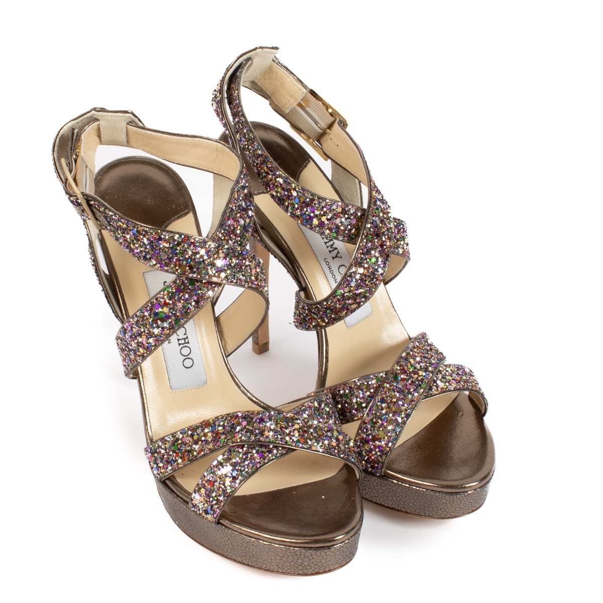 ジミー チュー JIMMY CHOO サンダル ミュール フラットシューズ