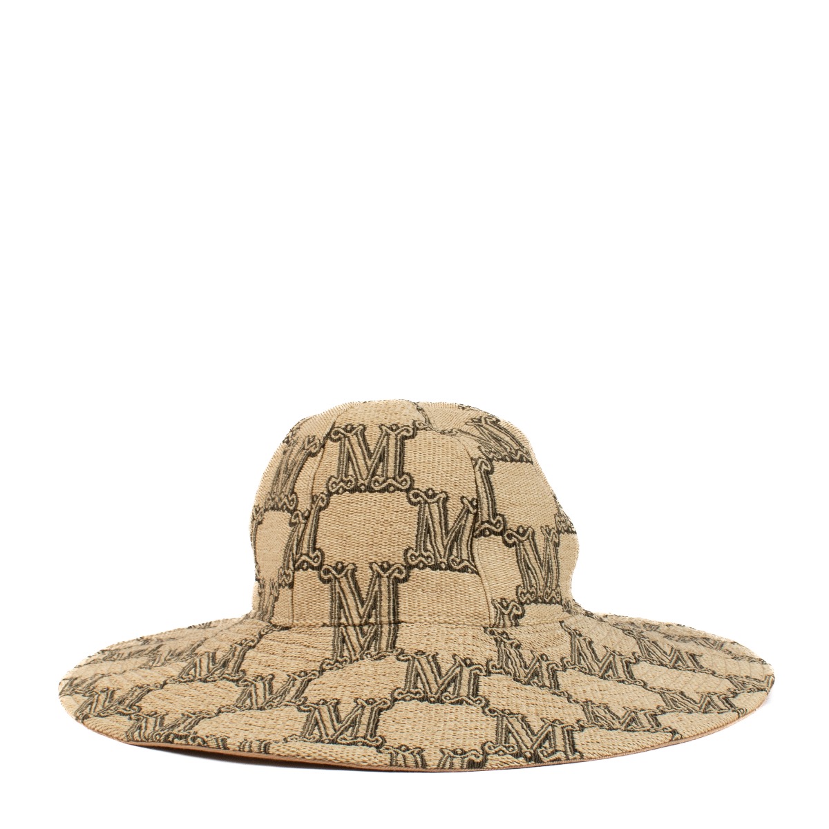 Max Mara Beige Monogram Hat ○ Labellov ○ Buy and Sell