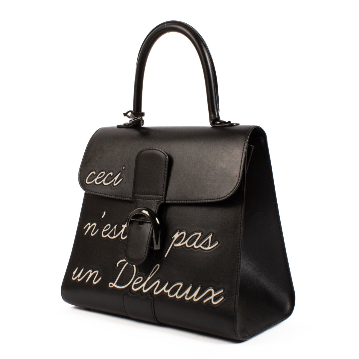 Delvaux Black Brillant L'Humour MM ○ Labellov ○ Buy and