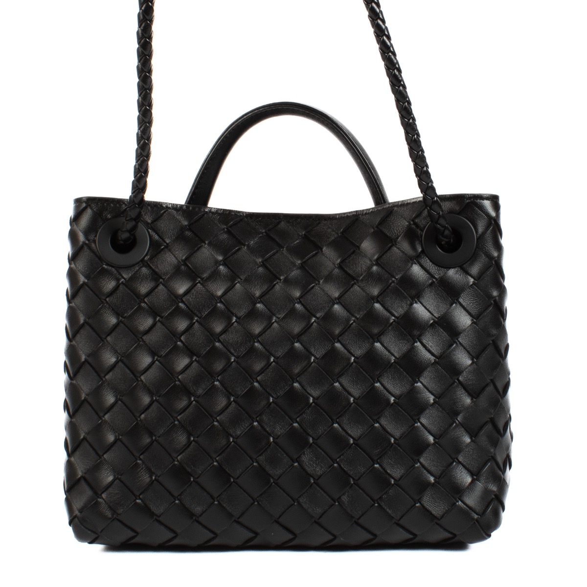 Bottega Veneta Black Small Andiamo Bag ○ Labellov ○ Buy