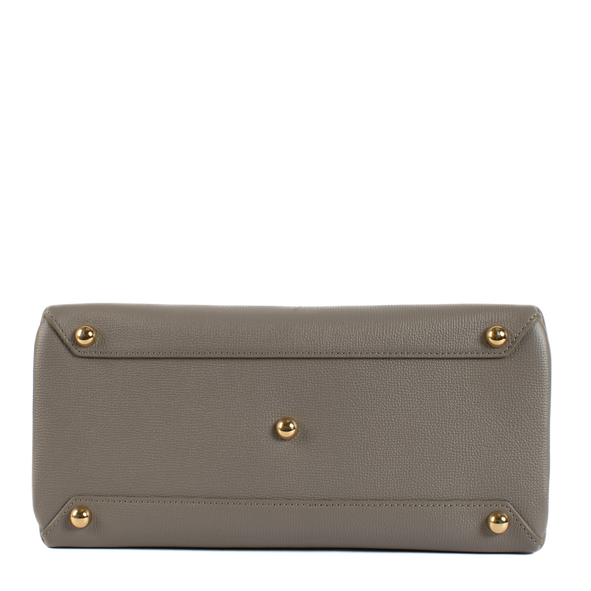 Burberry Grey Leather Banner Handbag ○ Labellov ○ Buy and