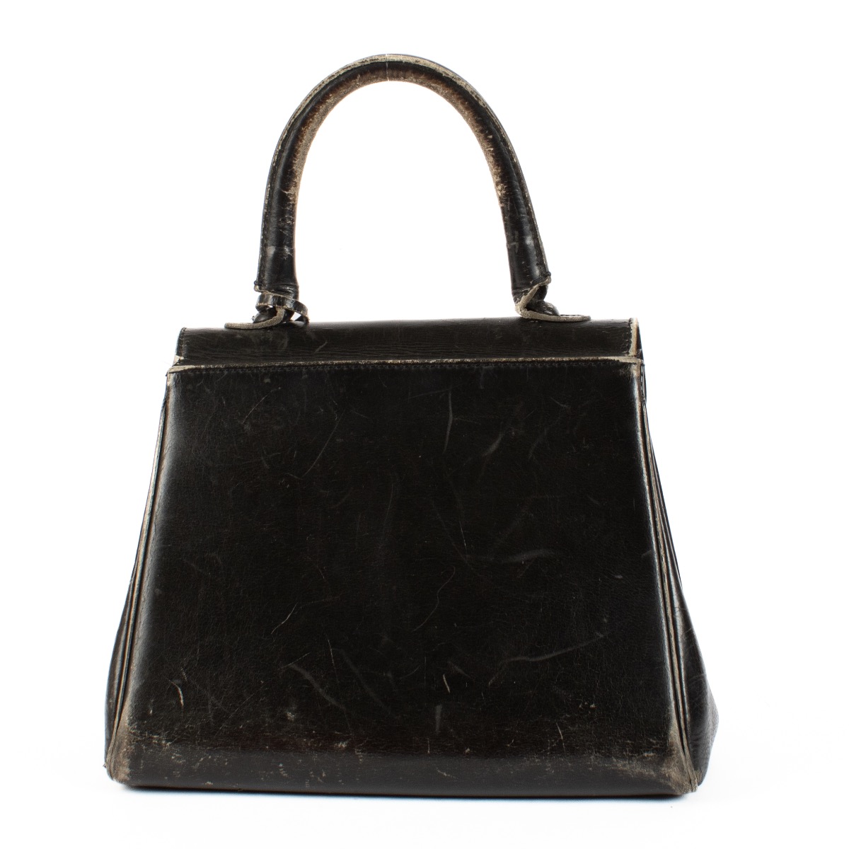 【DELVAUX】Brillant PM キャンバス レザー ハンドバッグ Brillant-PM-Canvas-Sequoia-