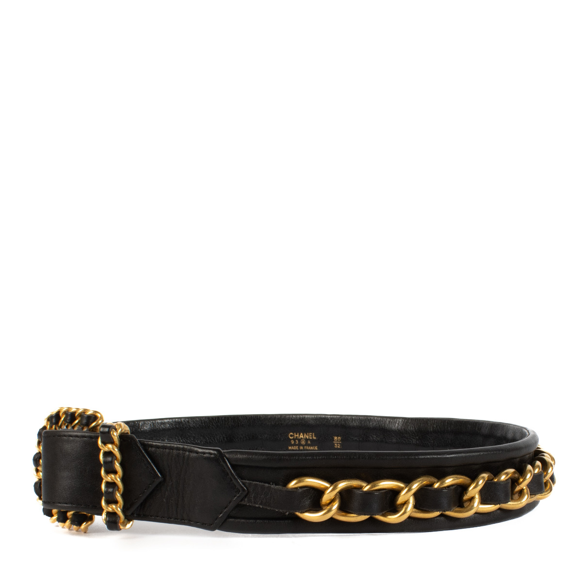 LIDNM / Llife ONLINE STORE / Llife LEATHER CHAIN BELT