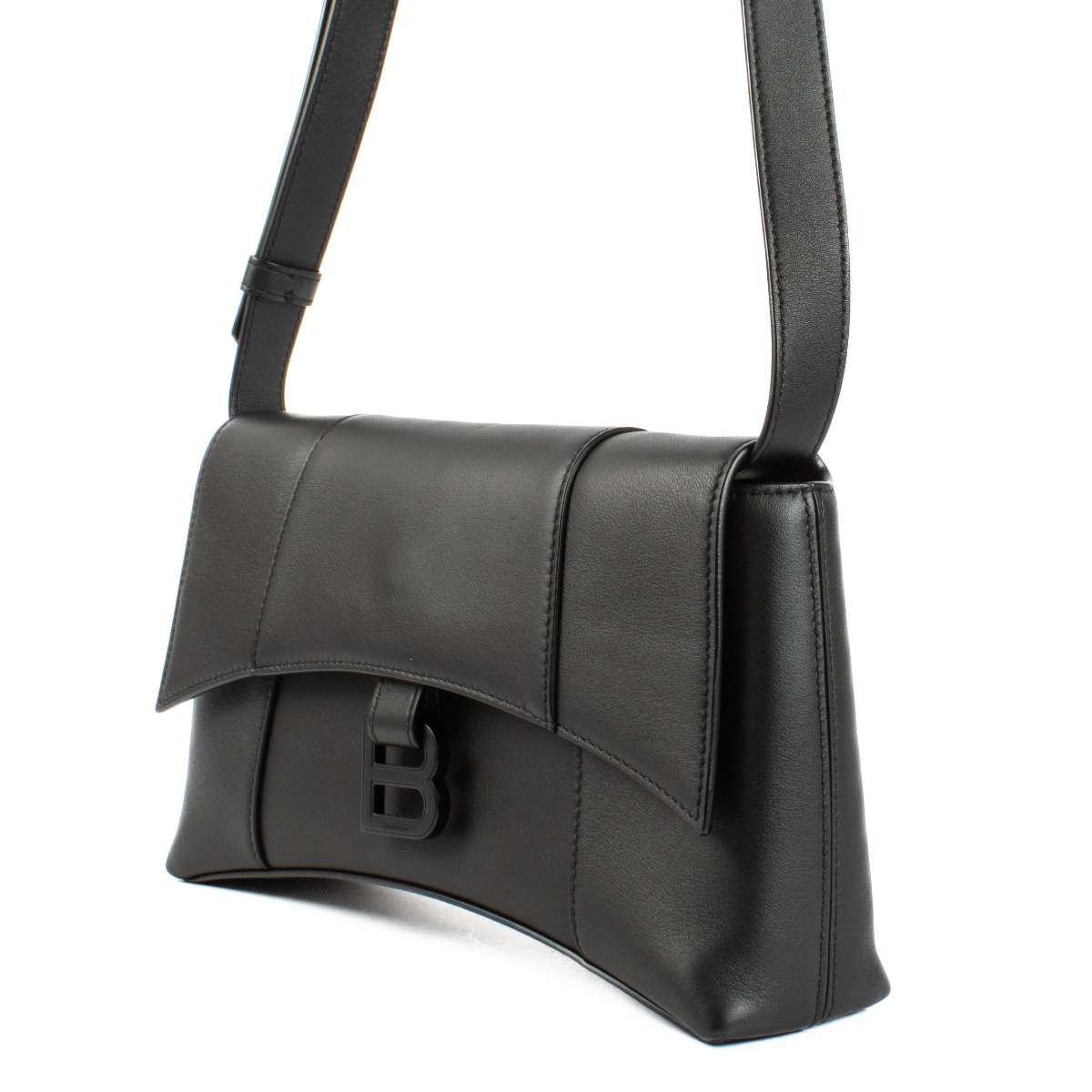 Balenciaga All-Black Downtown XS Bag ○ Labellov ○ Buy and