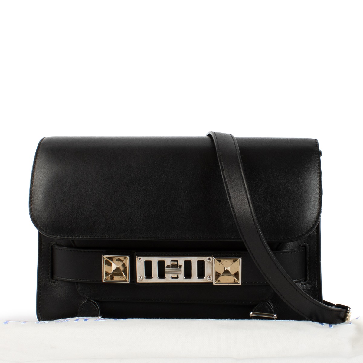 Proenza Schouler Black PS11 Bag ○ Labellov ○ Buy and Sell